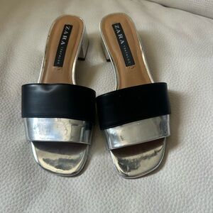 Zara blogger favorite sandal mini heel